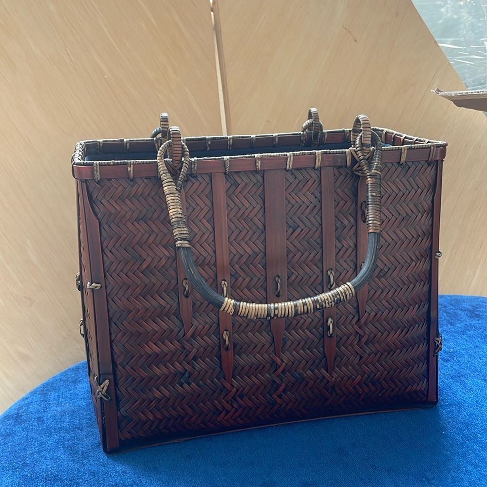 COPY - Handmade bamboo purse